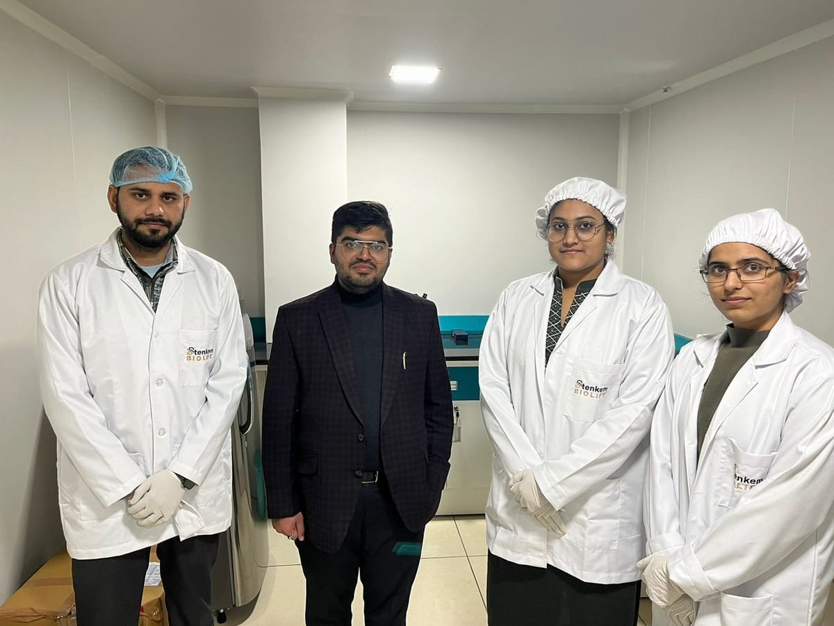 Quality control laboratory at the Stenkem Biolife quality control laboratory, Karnal.