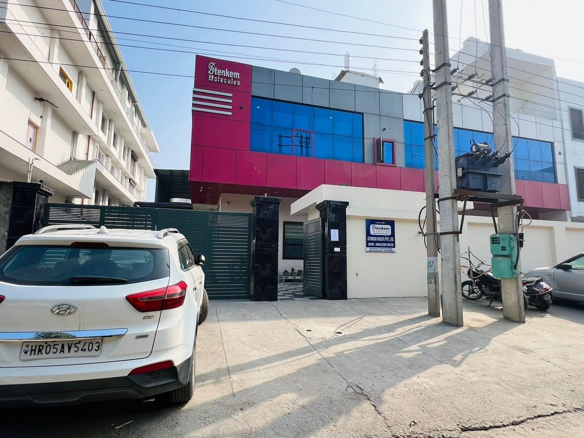 Facility entrance, Karnal — Stenkem Biolife, Karnal, Haryana.